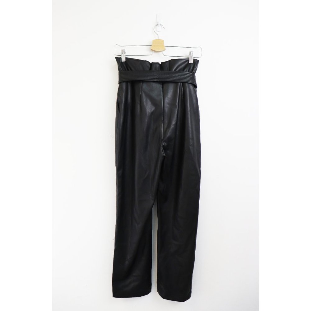 NEW Alexis Kayden Vegan Leather Paper Bag Pants S - Picture 8 of 9